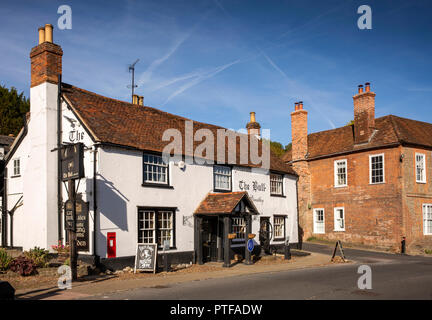 England, Berkshire, Streatley, Bull Inn Public House, einmal im Toll House auf der Lesung Turnpike Straße Stockfoto