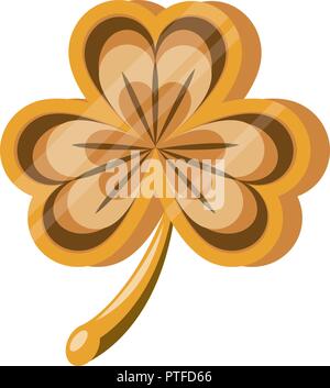 Clover Irish Symbol Stock Vektor