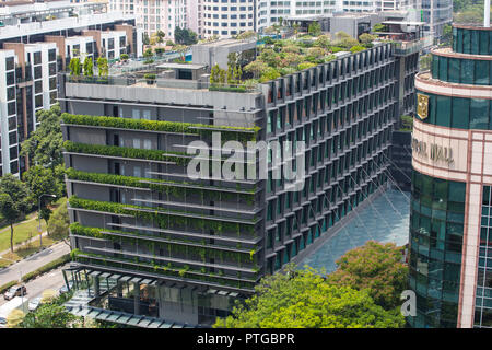 Holiday Inn Express-Geschäfts- oder Urlaubshotel, Singapur. Stockfoto