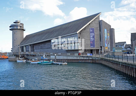 Das National Maritime Museum in Falmouth, Cornwall Stockfoto