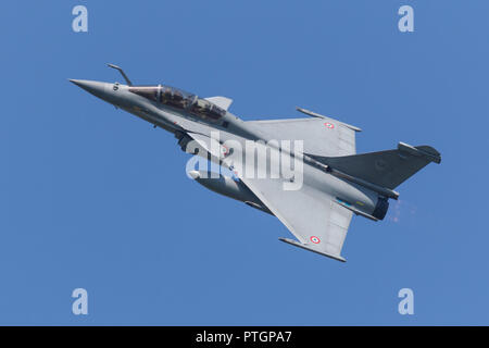 Leeuwarden, Niederlande 18. April 2018: Eine französische Luftwaffe Dassault Rafale während der Frisian Flag Übung Stockfoto