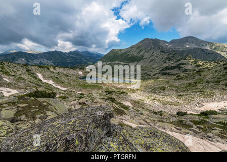 Erstaunliche Landschaft des Piringebirges, Bulgarien. Stockfoto