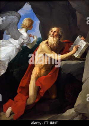 Der heilige Hieronymus 1634-1635 Guido Reni 1575 - 1642, Barock, Italien, Italienisch, Stockfoto