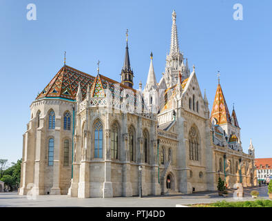 Matthiaskirche in Budapest Stockfoto