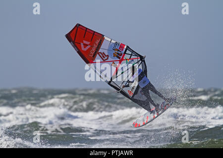 Jose Gollito Estredo, VEN, Mercedes-Benz Windsurf World Cup Sylt 2018 Stockfoto