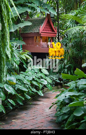 Geist Haus am Jim Thompson Haus in Bangkok, Thailand. Stockfoto