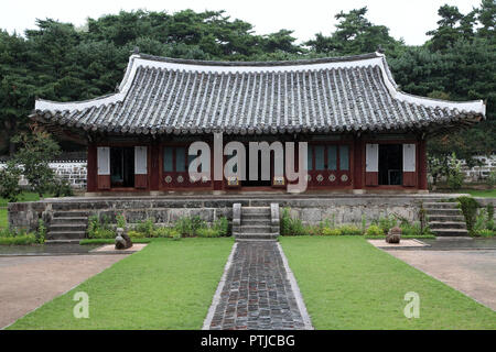 Koryo Museum in Kaesong in Nordkorea Stockfoto