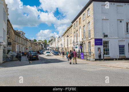 Zitrone Straße in Truro in Cornwall. Stockfoto