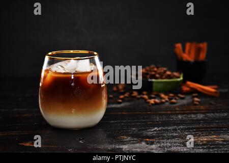 Horchata Eiskaffee Stockfoto