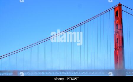 Golden Gate Bridge in San Francisco Stockfoto