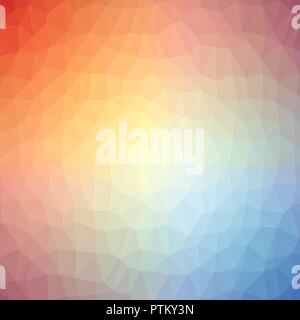 Bunte polygonalen Hintergrund. Rumpled dreieckiges Muster. Low Poly Textur. Origami Art Stock Vektor