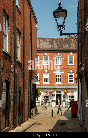 Am späten Nachmittag in Winchester. Stockfoto