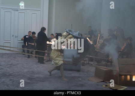 Probe in der Taats Oper Usher' Musik von Claude Debussy (Foto durch Saikat Paul/Pacific Press) (Foto von Beata Siewicz/Pacific Press) Stockfoto