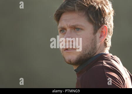 Walton Heath Golf Club, 10. Oktober, 2018. Eine Richtung star Niall Horan am Pro-Am während der SkySports British Masters Golf Meisterschaft gehostet von Justin Rose Quelle: Motofoto/Alamy leben Nachrichten Stockfoto