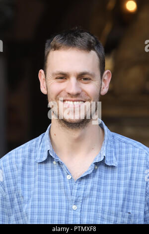 Florenz, Italien. 10 Okt, 2018. Florenz, Palazzo Medici Riccardi, photocall TV-Serie Medici - Die herrlichen '. Im Bild: Charlie Vickers Credit: Unabhängige Fotoagentur/Alamy leben Nachrichten Stockfoto