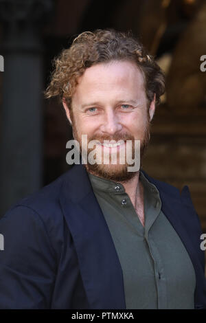 Florenz, Italien. 10 Okt, 2018. Florenz, Palazzo Medici Riccardi, photocall TV-Serie Medici - Die herrlichen '. Im Bild: Jan Michelini Credit: Unabhängige Fotoagentur/Alamy leben Nachrichten Stockfoto