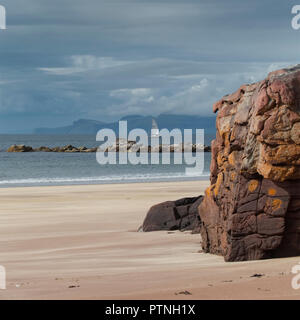 Kilmory Strand, Insel Rum Stockfoto