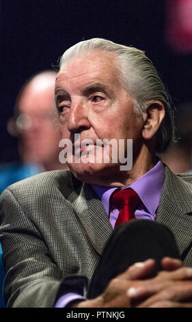 Dennis Skinner Labour Party M.P. für bolsover von der Labour Party, jährliche Konferenz 2018. Stockfoto