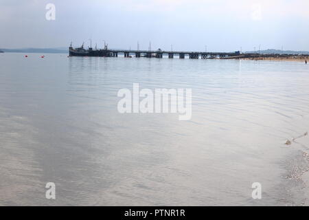 Lough Swilly, die durch County Donegal in Irland, bietet klare und clam Gewässern. Stockfoto