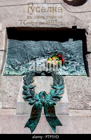 Russalka Memorial in Tallinn zum Gedenken an den Untergang der russischen Kriegsschiff Rusalka 1893 Stockfoto