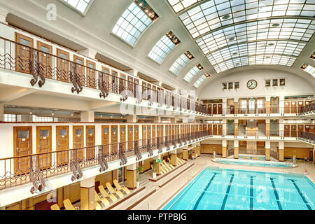 Wien, Amalienbad Stockfoto