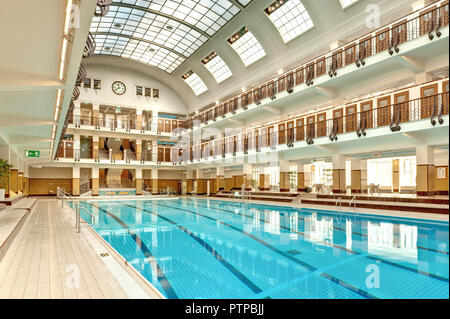 Wien, Amalienbad Stockfoto