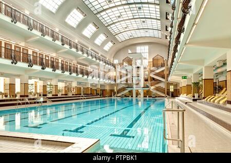 Wien, Amalienbad Stockfoto