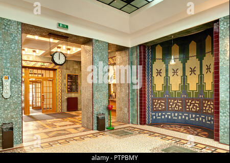Wien, Amalienbad Stockfoto