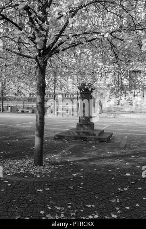 Bishops Castle Marker, Glasgow Cathedra, l Schottland Stockfoto