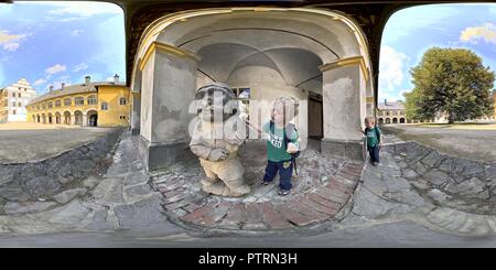 360 Grad Panorama Ansicht von Zamek Velke Losiny C