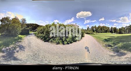 360 Grad Panorama Ansicht von Zamek Velke Losiny O