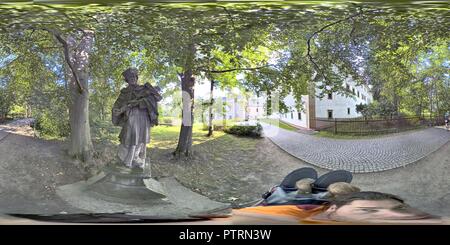 360 Grad Panorama Ansicht von Zamek Velke Losiny P