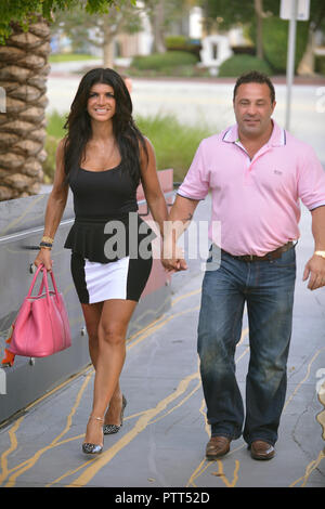 *** Foto ** Joe Giudice nach Zeit nach Italien abgeschoben werden. FORT LAUDERDALE, FL - Juni 21: Teresa Giudice und ihr Mann Joe Giudice fans grüßen und Zeichen Kopien von Ihrem Buch "Fabulicious auf dem Grill' an Bücher und Bücher im Museum für Kunst/Fort Lauderdale am 21. Juni 2013 in Fort Lauderdale, Florida. © MPI 10/MediaPunch Inc. Stockfoto