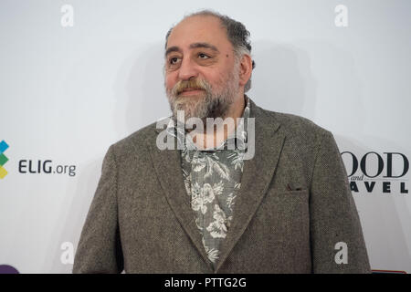 Frankfurt am Main, Deutschland. 09 Okt, 2018. Aka MORCHILADZE, Georgien, Thema, Büste Portrait, Roter Teppich für die Eröffnungsfeier auf der Frankfurter Buchmesse 2018 am 09.10.2018, Frankfurter Buchmesse 2018 vom 10.10 - 14.10.2018 in Frankfurt am Main/Deutschland. | Verwendung der weltweiten Kredit: dpa/Alamy leben Nachrichten Stockfoto