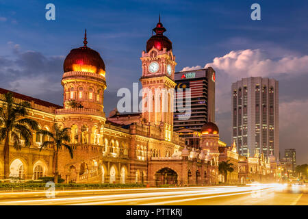 Sultan Abdul Samad Gebäude, Merdeka Square, Kuala Lumpur, Malaysia Stockfoto