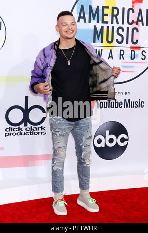 Kane Braun die Teilnahme an der 46. jährlichen American Music Awards bei Microsoft Theater am 9. Oktober in Los Angeles, Kalifornien 2018. Stockfoto