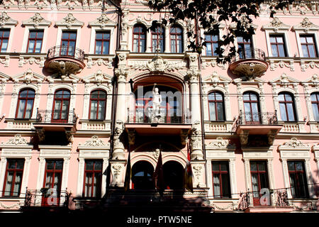Das Hotel Bristol neben dem Puschkin-museum in Odessa, Ukraine Stockfoto