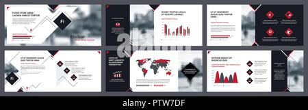 Elemente von Infografiken für Flyer Vorlage, Broschüre Vorlage und Banner vorlagen. Corporate Prospekt Prospekt, Flyer, Broschüre, Prospekt und Design Stock Vektor