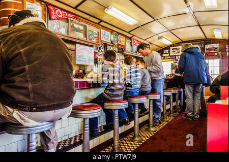 Miss Worcester Diner Worcester, Massachusetts, USA Stockfoto