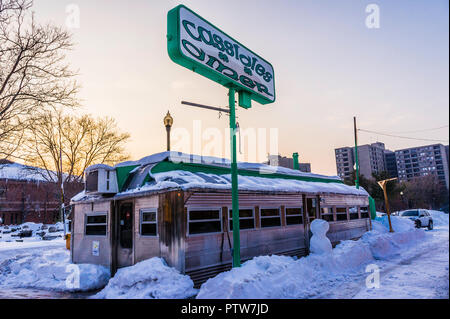 Cassidies Diner Meriden, Connecticut, USA Stockfoto