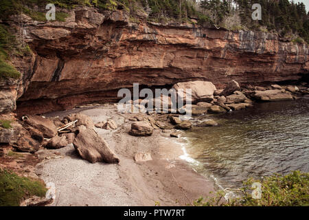 Die Insel Bonaventure Bucht der Halbinsel Gaspé Quebec Kanada Stockfoto