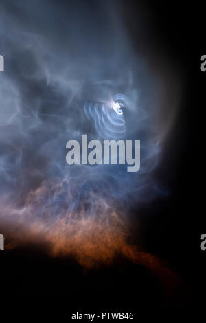 Oktober 7, 2018 Start von Vandenberg von SpaceX Stockfoto