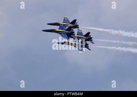 Praxis Anzeige Blue Angels Pensacola, FL Stockfoto