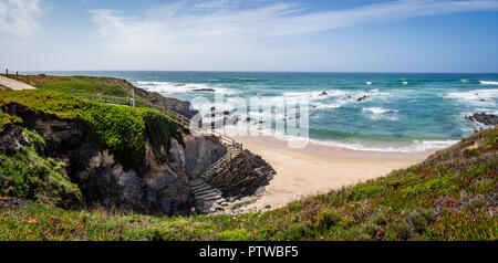 Praia de Almograve, Alentejo, Costa Vicentina Küste von Portugal Stockfoto