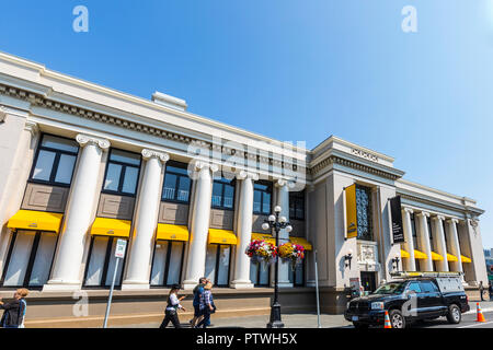 Die Steam Ship Terminal in Victoria, Vancouver Island, British Columbia Kanada Stockfoto