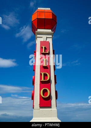 Cliftonville Lido und Clifton Bäder in Margate. Stockfoto