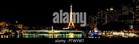 Panoramablick von Beaugrenelle - Paris, Frankreich Stockfoto