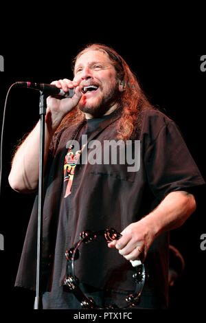 Doug Grau mit der Marshall Tucker Band im Konzert an die fundierte Beratung Amphitheater in West Palm Beach, Florida, am 12. Mai 2007. Stockfoto