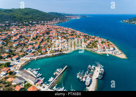 Kali, Insel Hvar, Kroatien Stockfoto