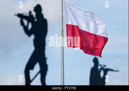 Die meisten Taktyczna modulowa Strzelnica (Modular Schießstand Die meisten) in Gdynia, Polen. 5.Oktober 2018 © wojciech Strozyk/Alamy Stock Foto Stockfoto